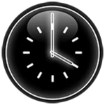 Logo of Black Clock Widget android Application 